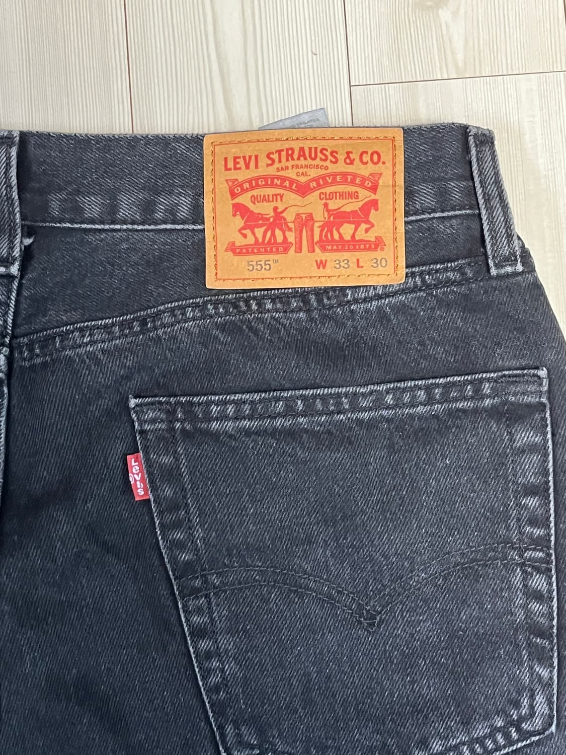 555 릴렉스 스트레이트 진(A7223-0010) 33/30 상품이미지3