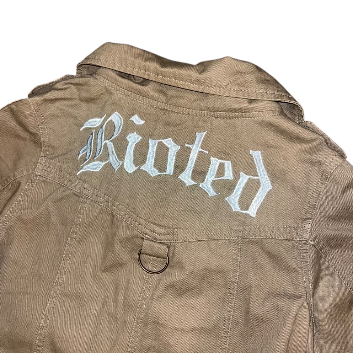 Edge Line 엣지라인 투웨이 코튼 롱 자켓 y2k펑크갸루 상품이미지6