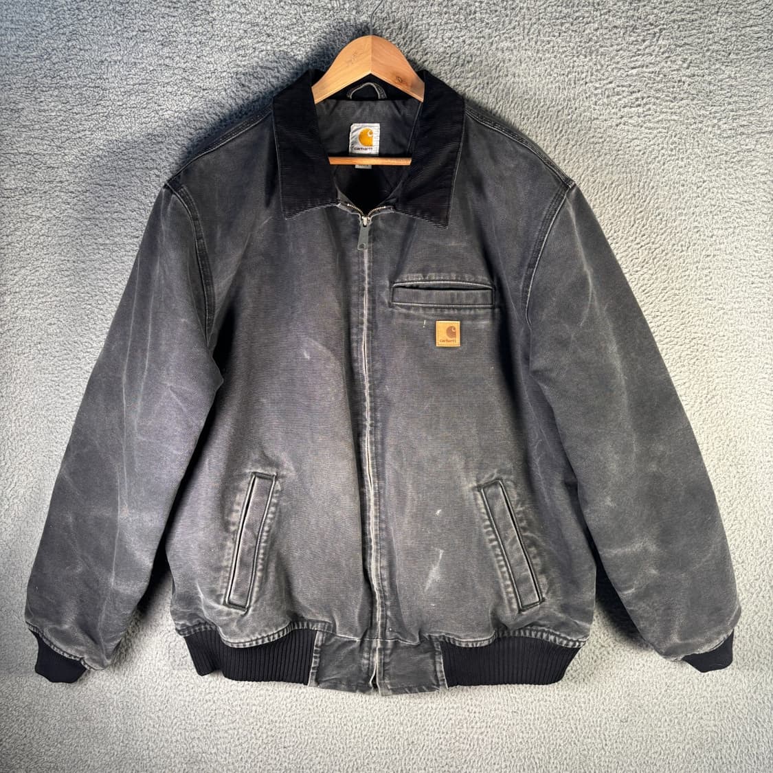 칼하트 디트로이트 자켓 블랙 상품이미지1