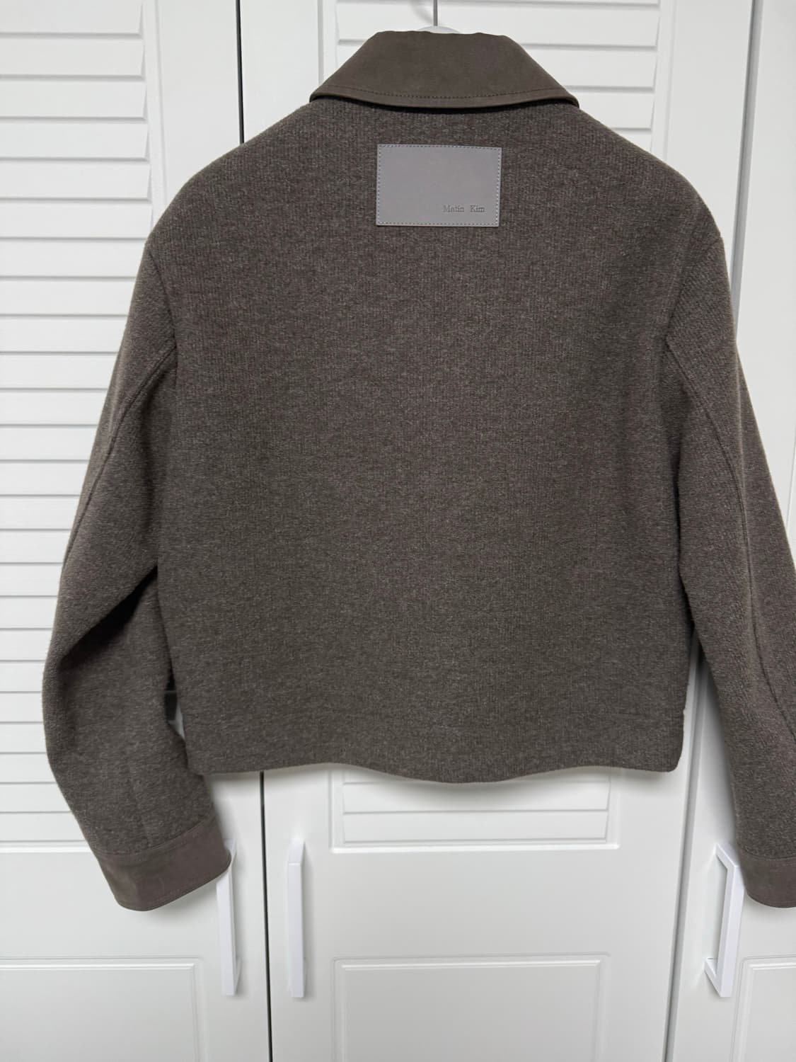 마뗑킴 믹스드 니트 트러커 자켓 상품이미지5