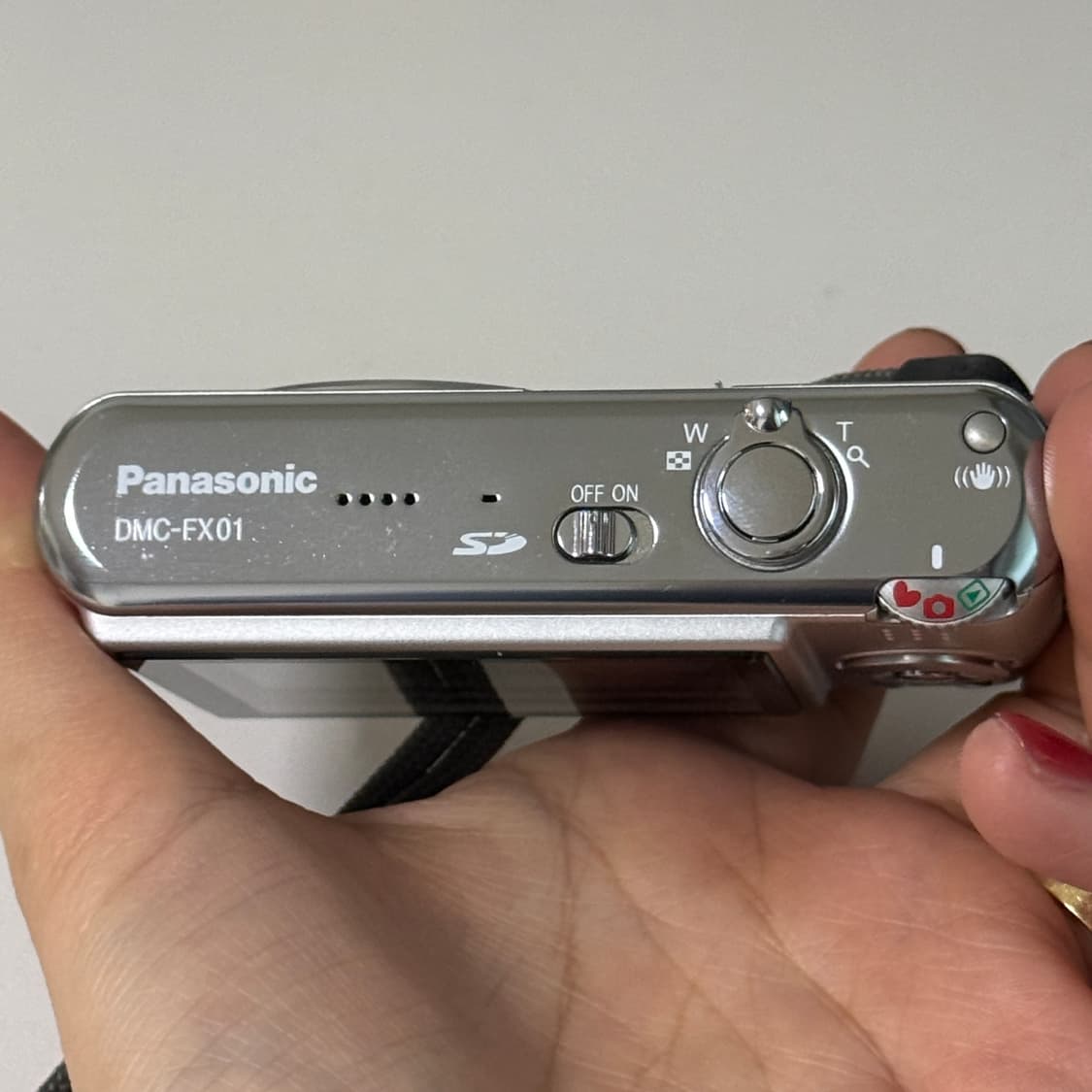 파나소닉 라이카렌즈 루믹스 fx01 빈티지 디카 디지털카메라 실버 상품이미지4