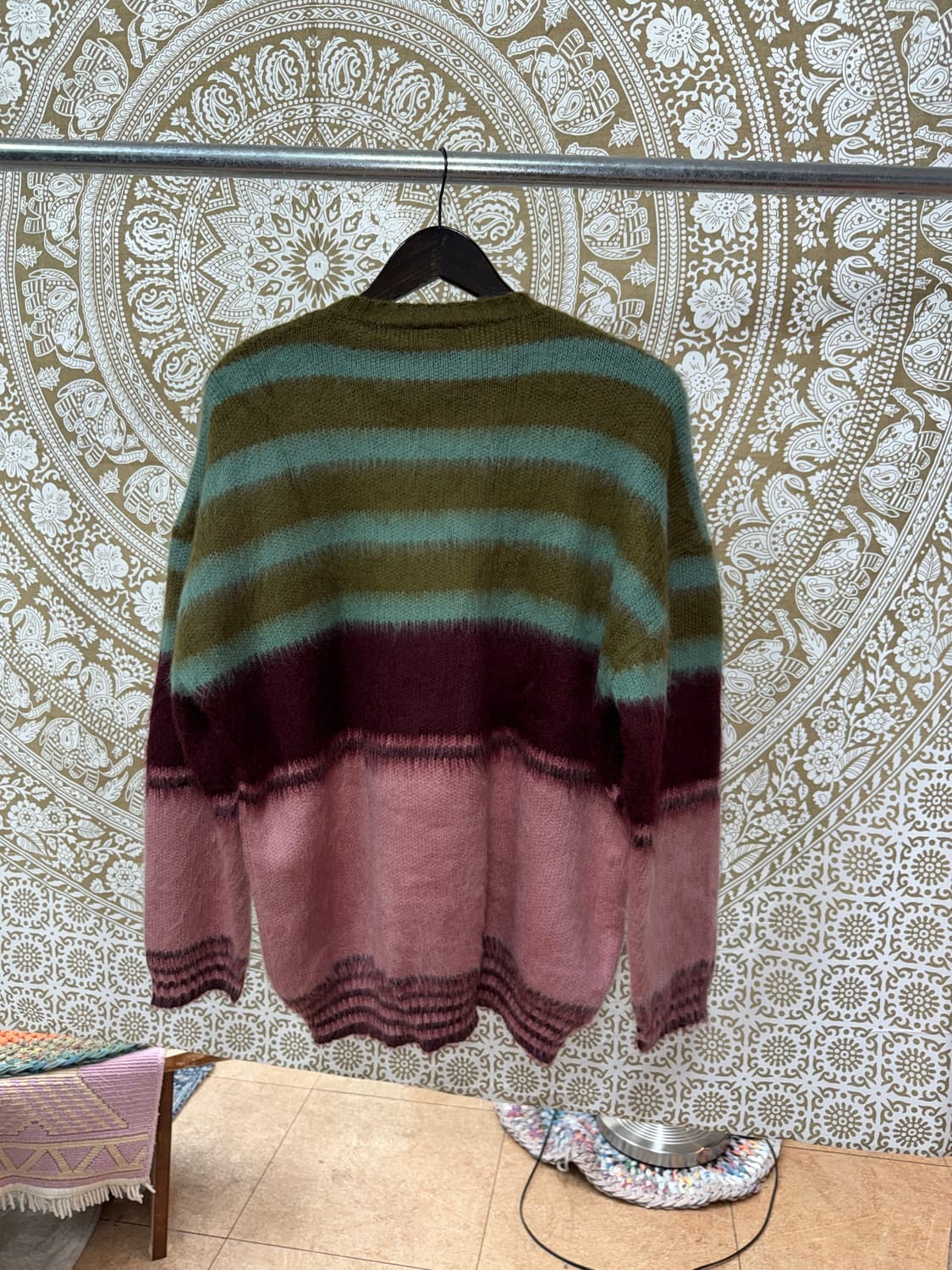 빈티지 스트라이프 울 니트 상품이미지6