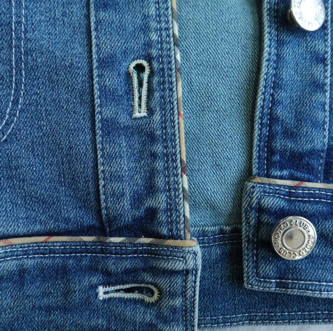 로데오(Rodeo) 여성 슬림핏 데님 자켓 1868 상품이미지10