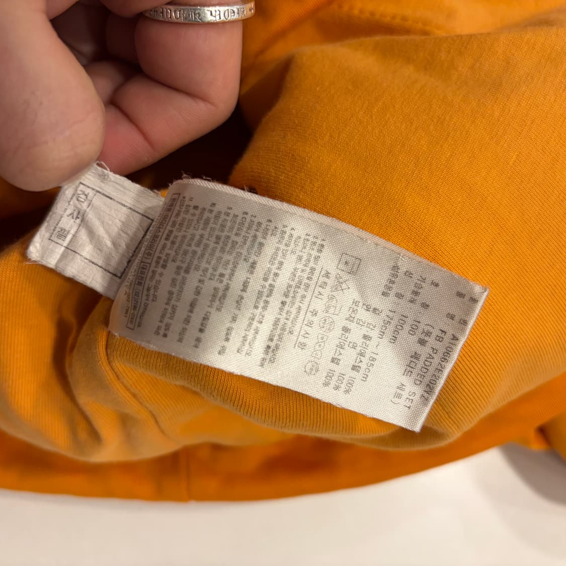 [100] 00s 아디다스 풋볼 패티드 오렌지 삼선 트랙 자켓 B808 상품이미지7