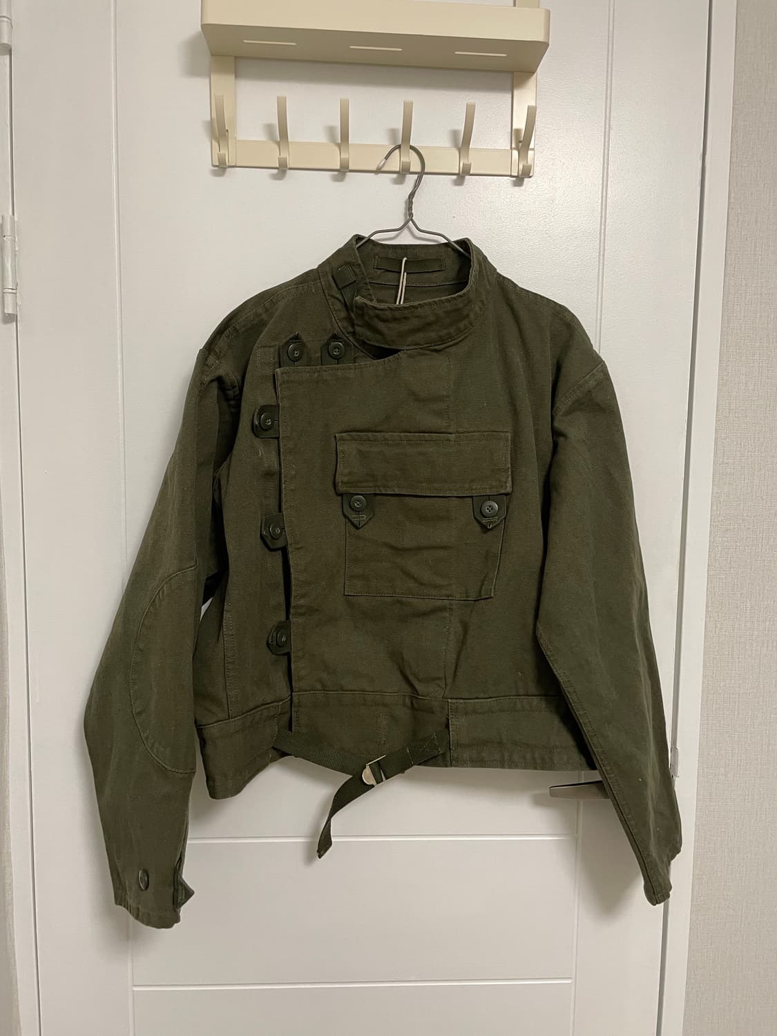 마덴 스웨덴군 모터사이클 디스패치 라이더 자켓 그린 상품이미지1