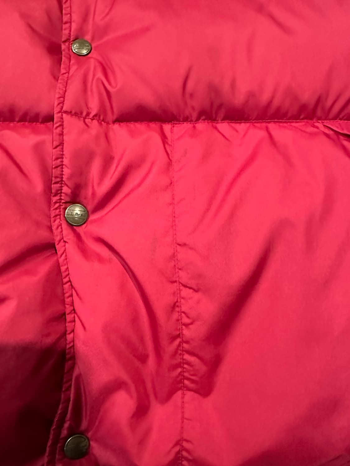 빈티지 90s 엘엘빈 다운 베스트  상품이미지4