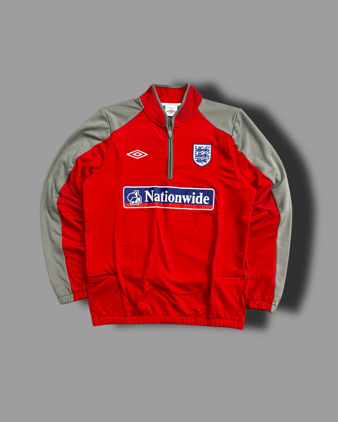 엄브로 09-10 잉글랜드 국대 풀오버 드릴탑 M 상품이미지4