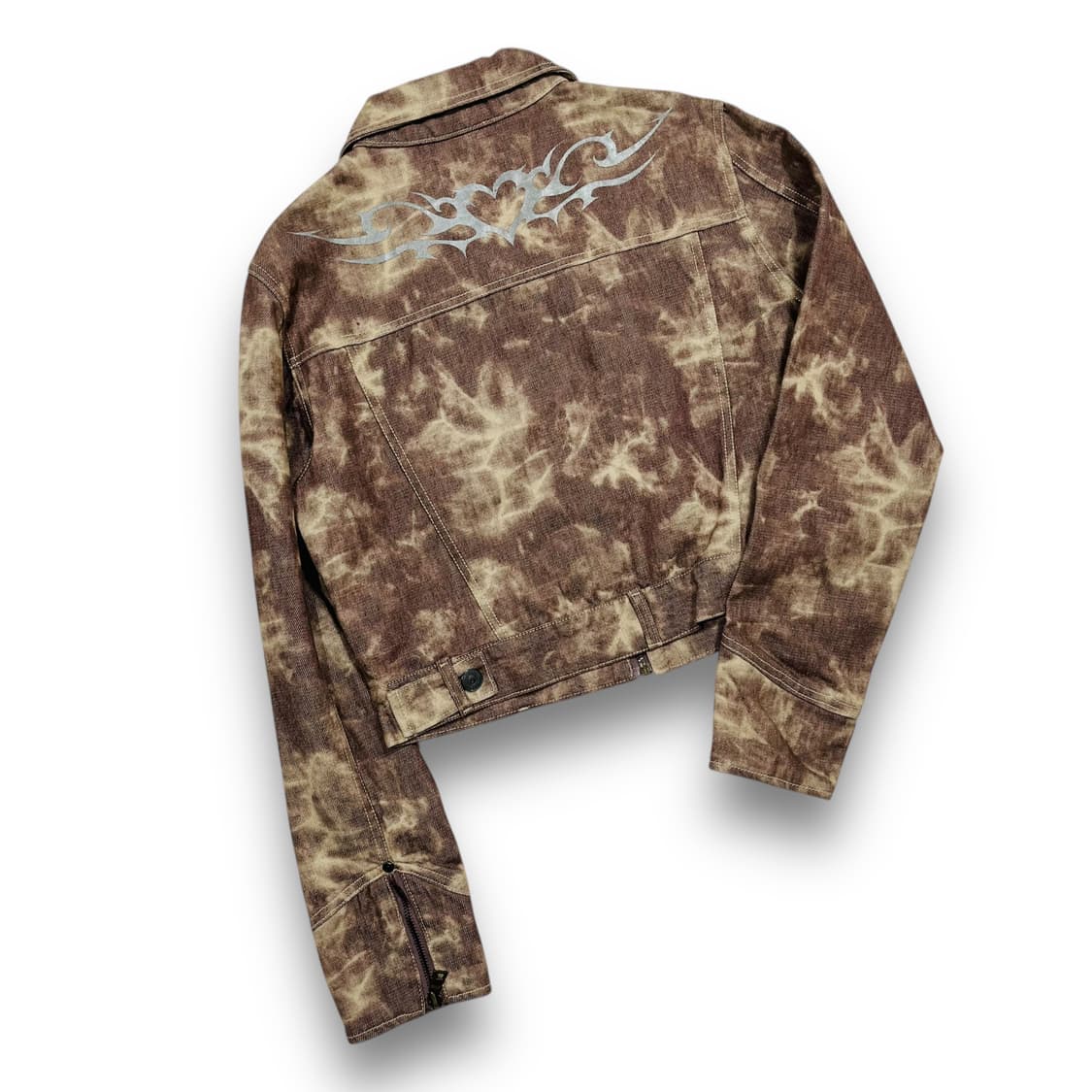 쓰리타임즈 루시퍼 워시드 러브 타투 데님 세트 상품이미지5