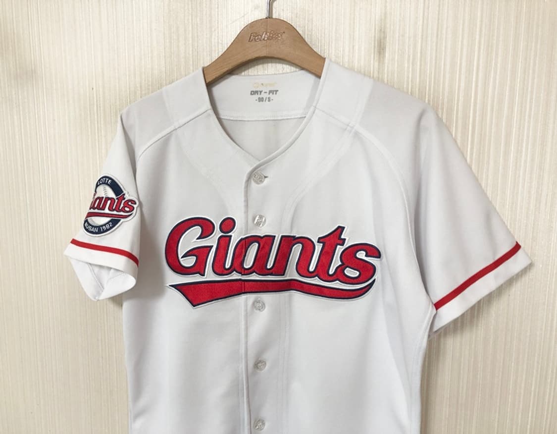 KBO 롯데자이언츠 홈유니폼/져지 S(90) 상품이미지6