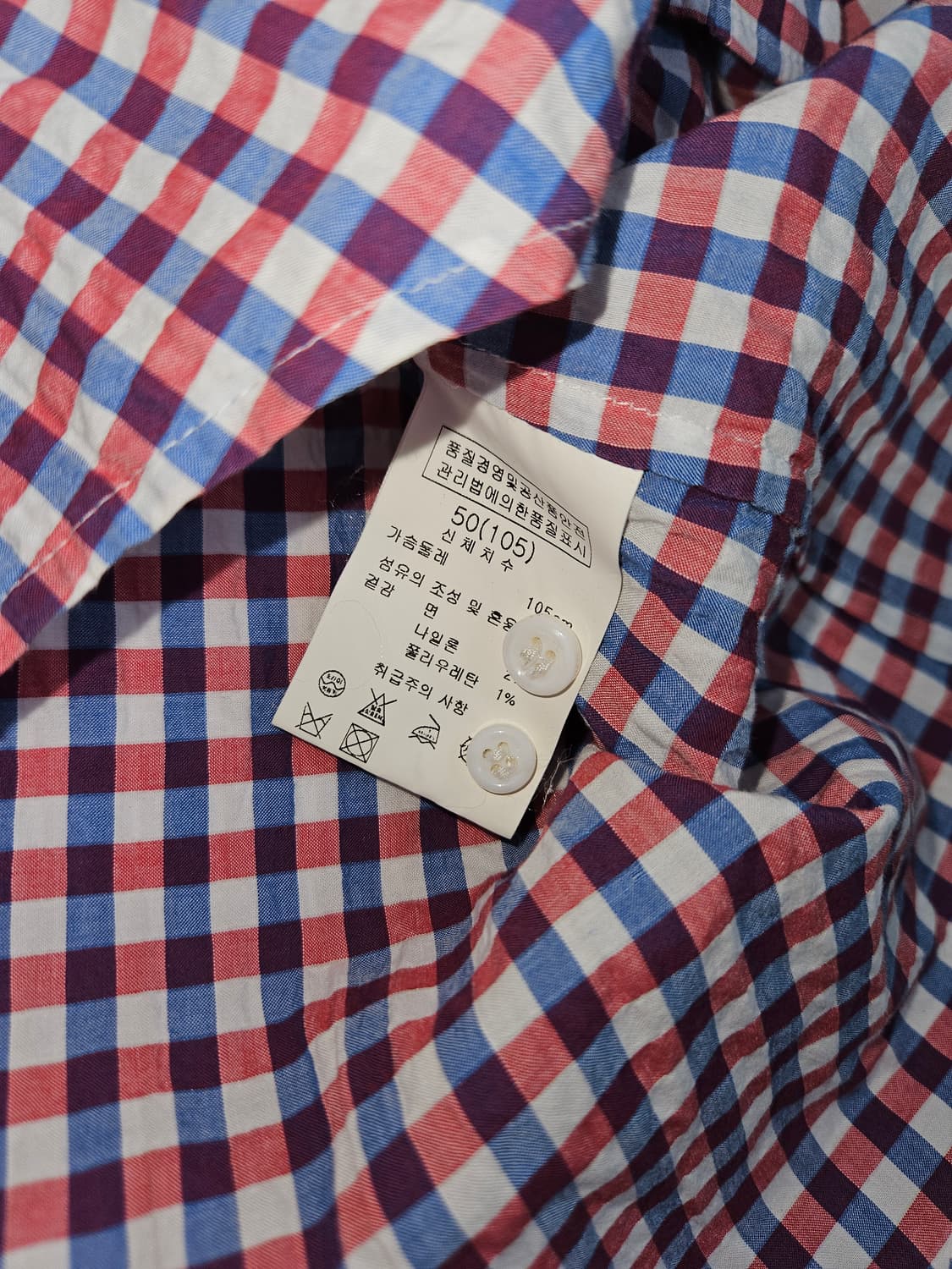 WOOYOUNGMI 솔리드옴므 우영미 체크 셔츠 상품이미지5