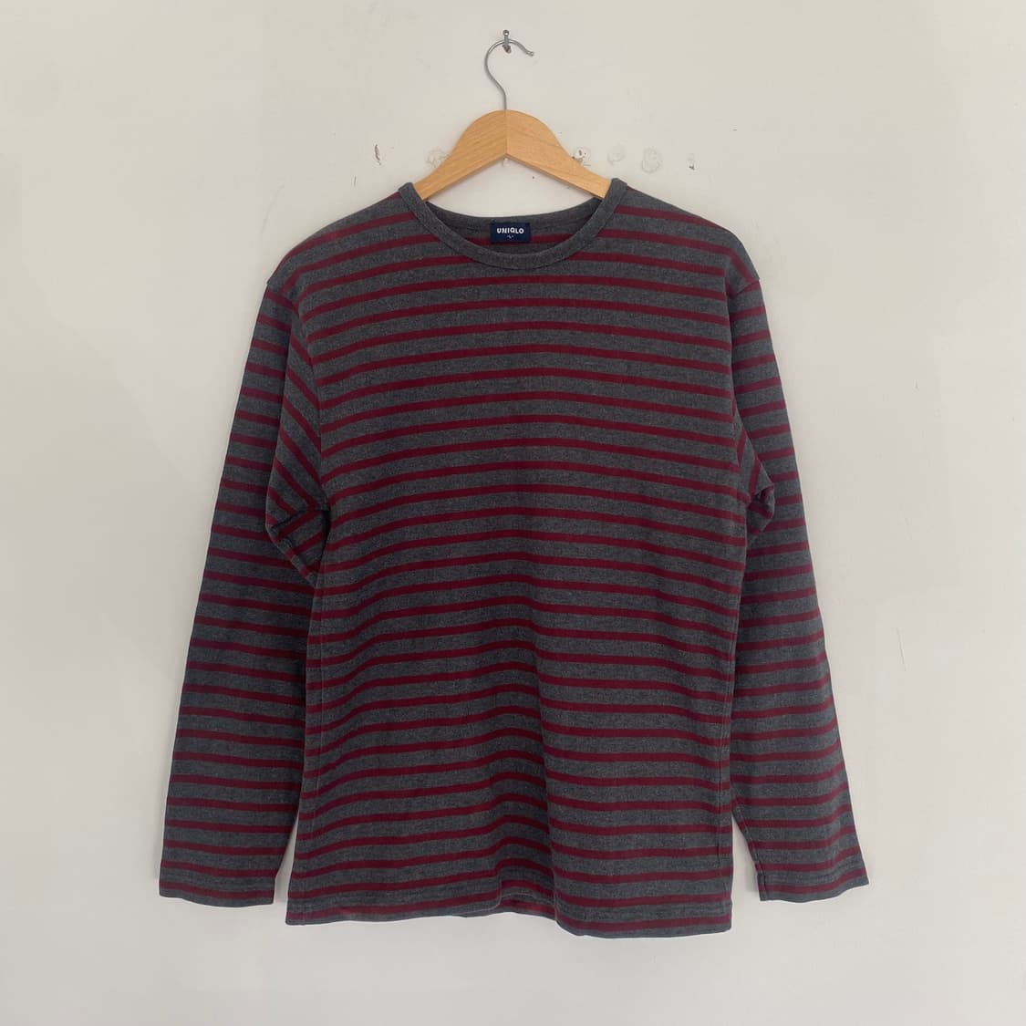 90s유니클로 스트라이프 롱슬리브 상품이미지1