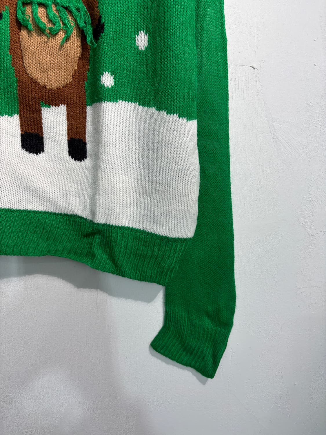 U.S.A. 크리스마스 어글리니트 M 상품이미지7