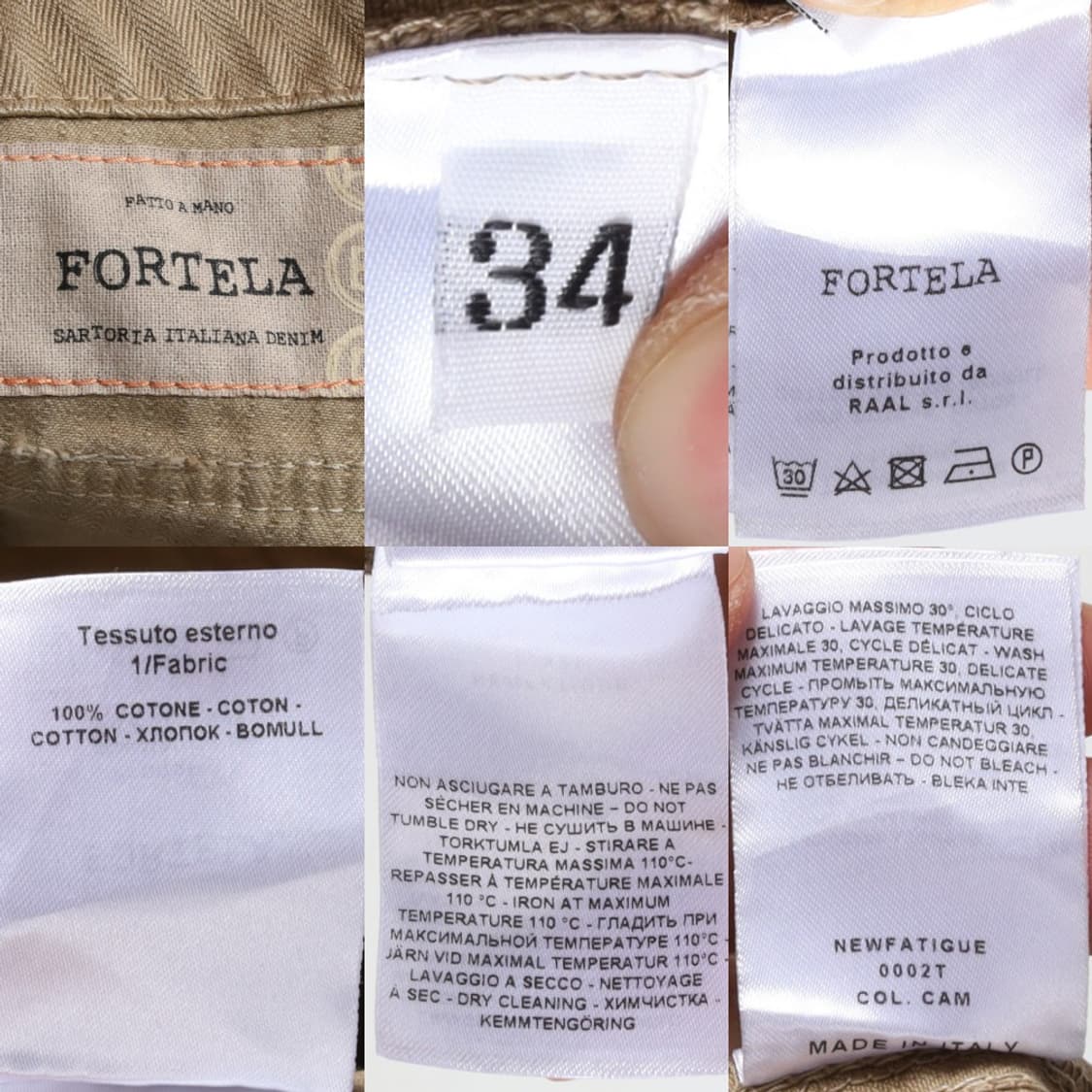 포르텔라 FORTELA Fatigue Pants

 상품이미지10
