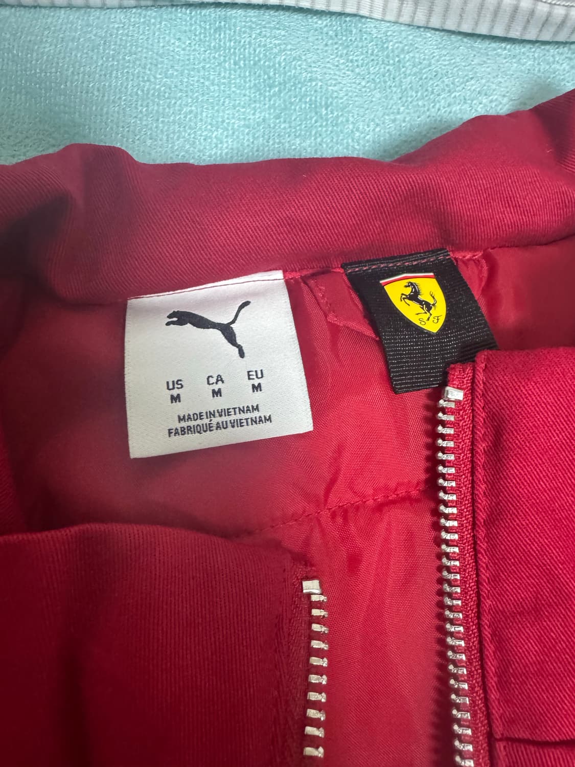 페라리x푸마 2025 팀 자켓 상품이미지3