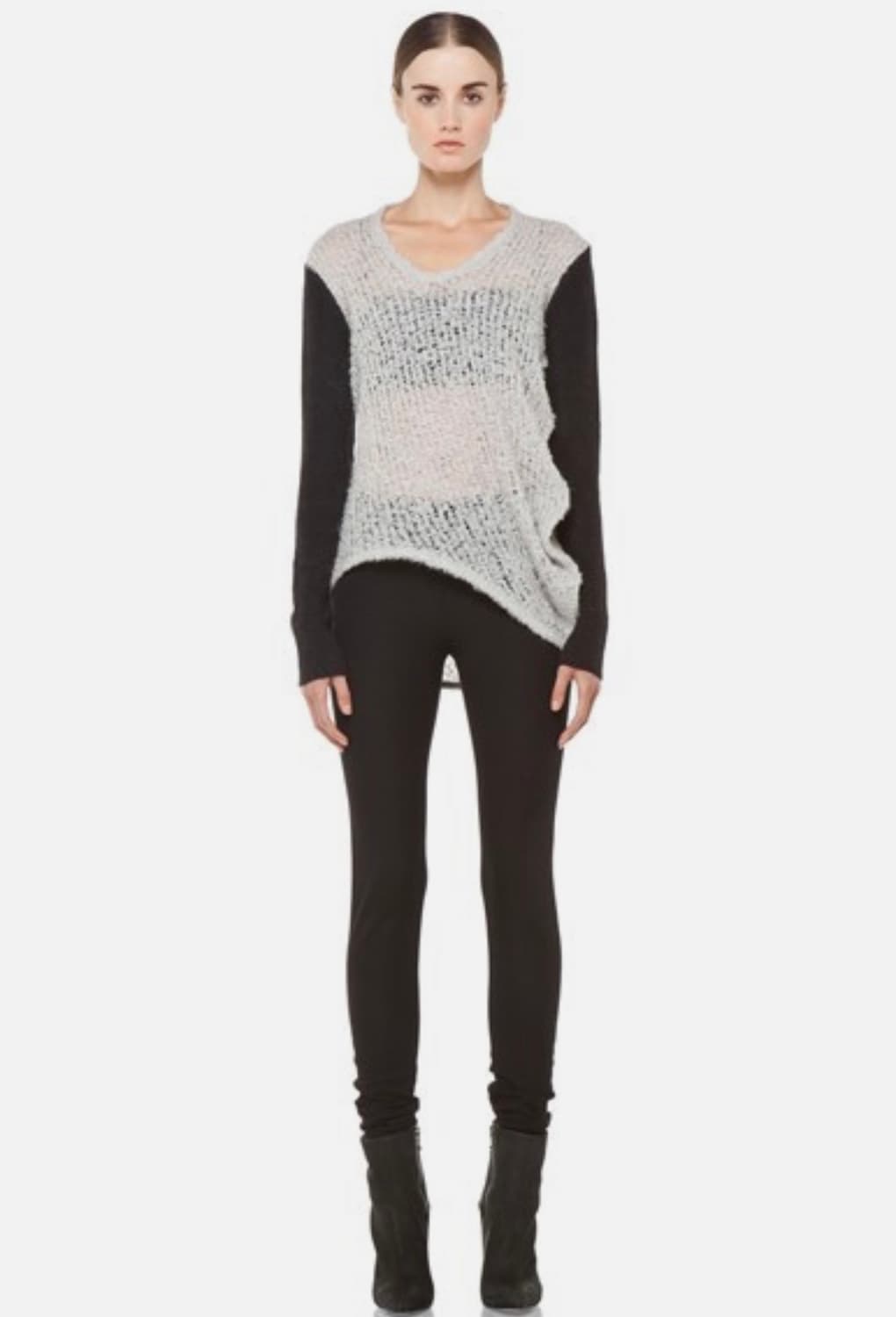 [헬무트랭] 언발란스 니트 상품이미지1