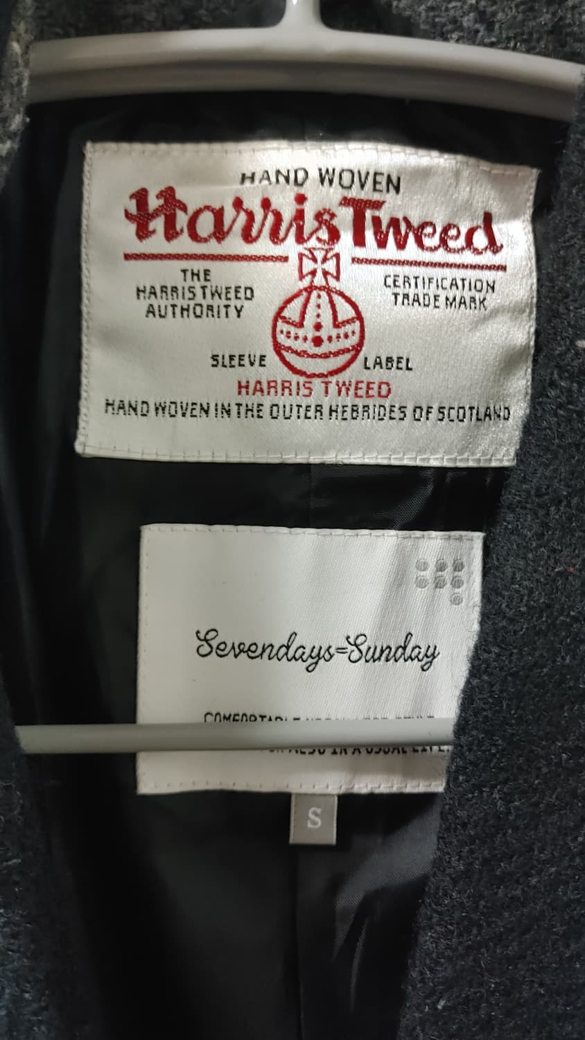 세븐데이즈 선데이 해리트위드 자켓 S 상품이미지3