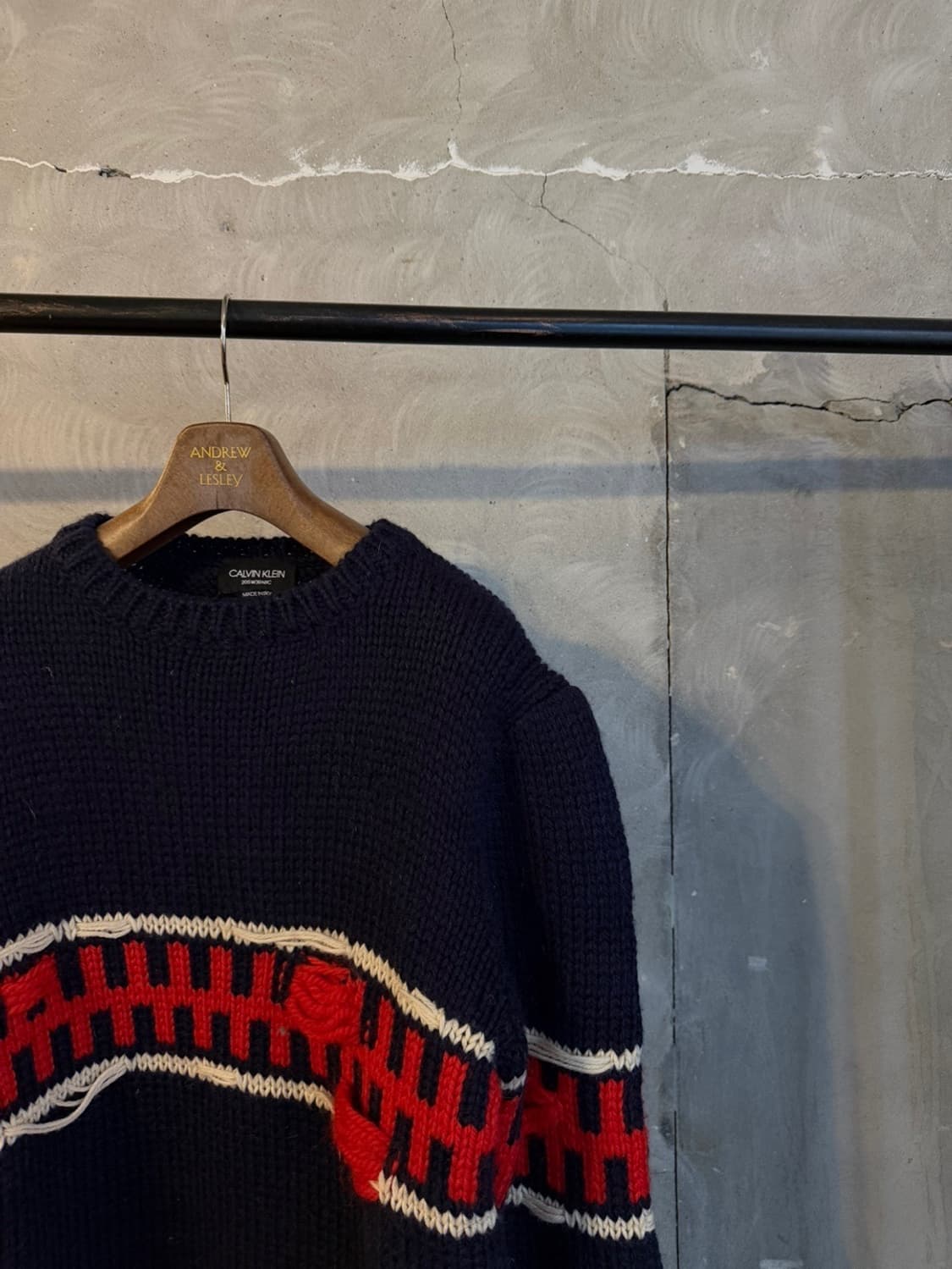 캘빈클라인 205W39NYC by 라프시몬스 니트 100~105 상품이미지9