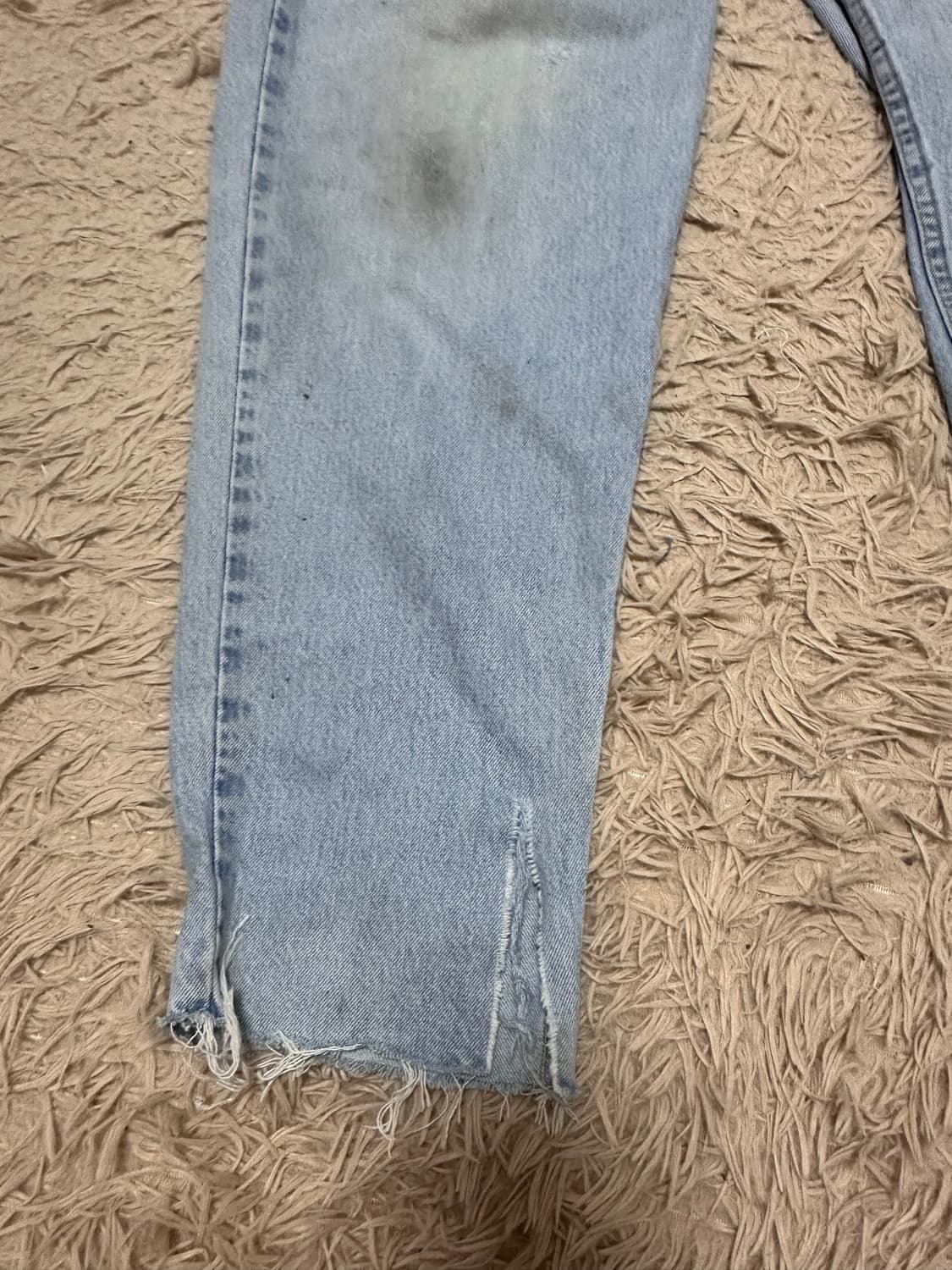 리바이스 빈티지 연청 w34 상품이미지5