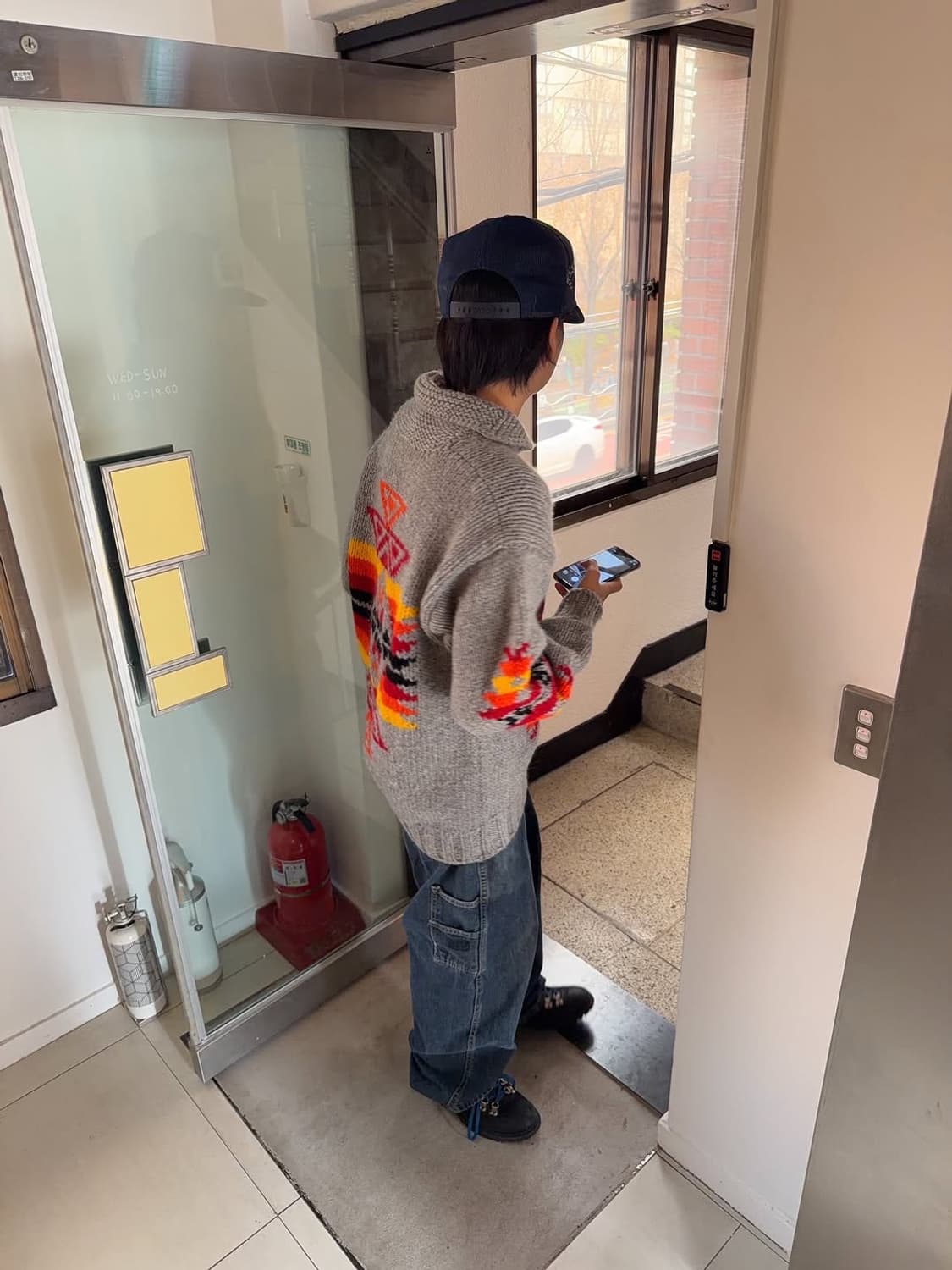 Swing boat navajo sweater  상품이미지6