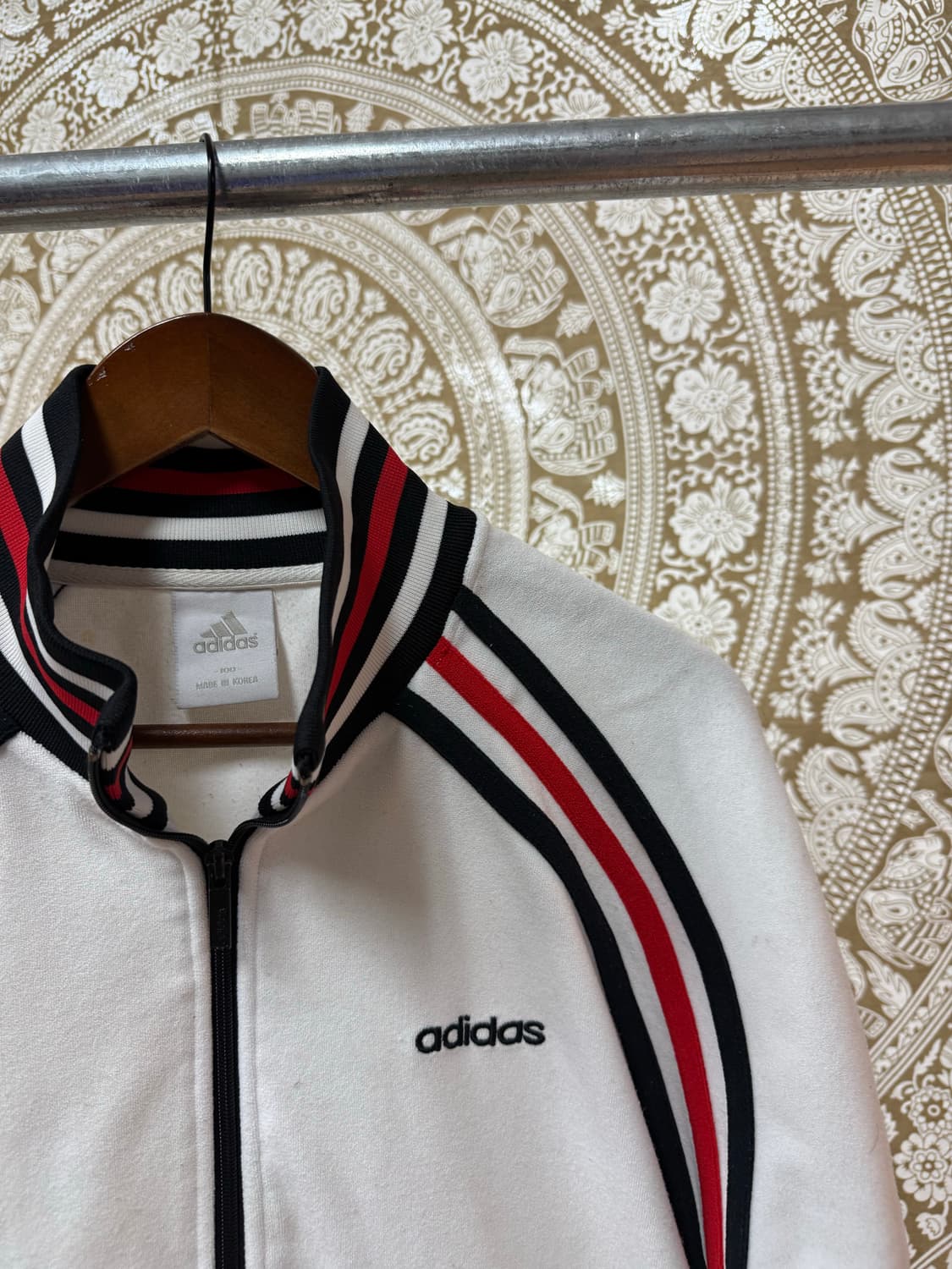 아디다스 여성 반팔 저지 집업 (Z1050) 상품이미지4