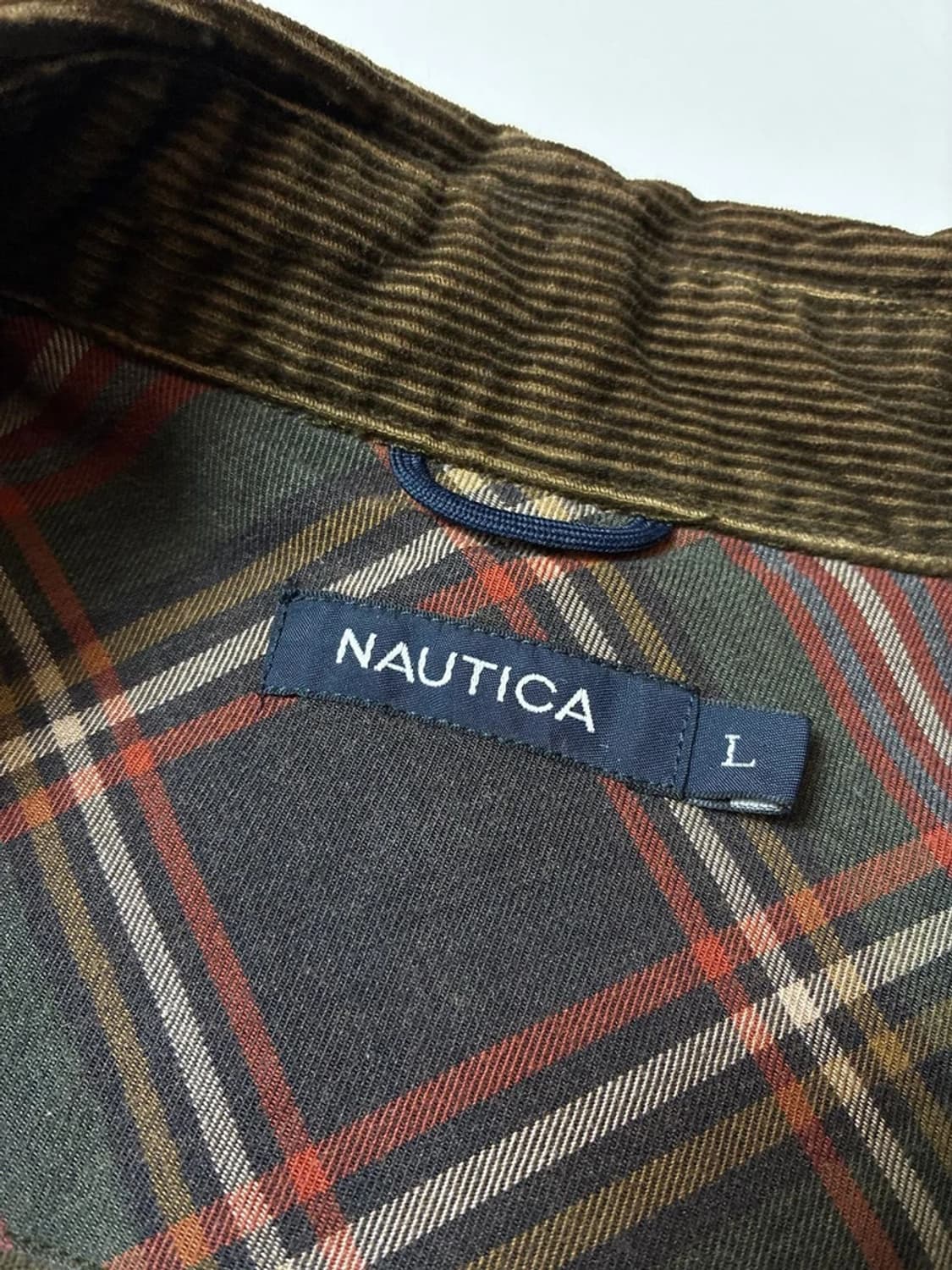 노티카 00's 엘보 가죽 코듀로이 셔츠 자켓 PN8244 상품이미지8