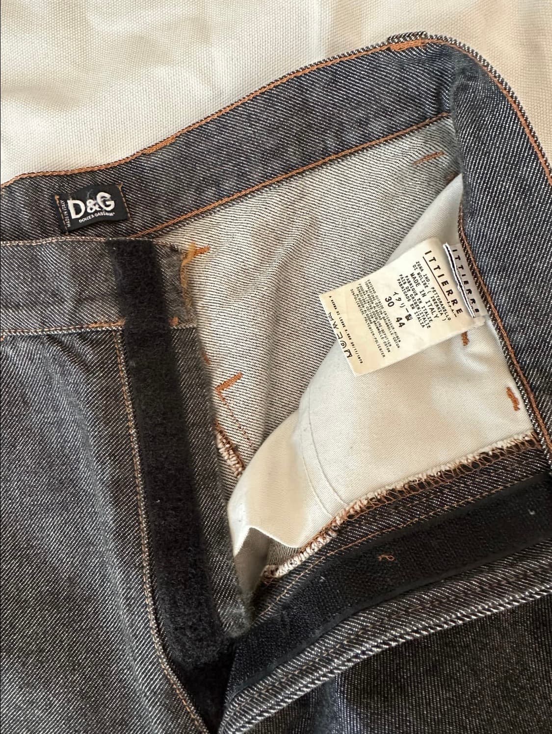 돌체앤가바나 벨크로 데님 상품이미지5