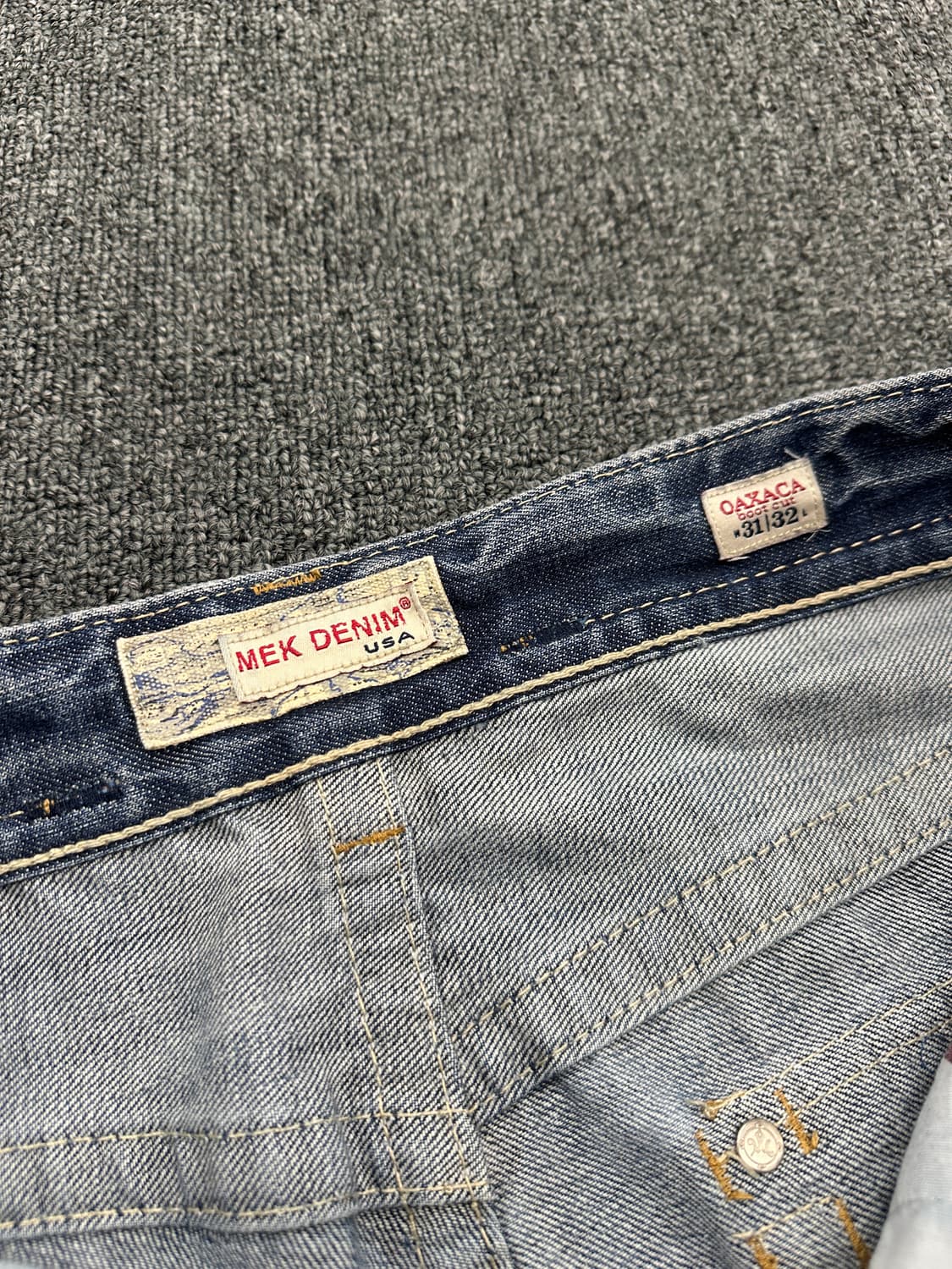 31) MEK DENIM USA 와이드 데님팬츠 상품이미지6