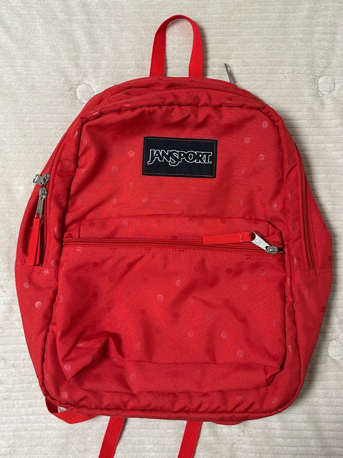 잔스포츠 레오파드 도트 백팩 상품이미지6