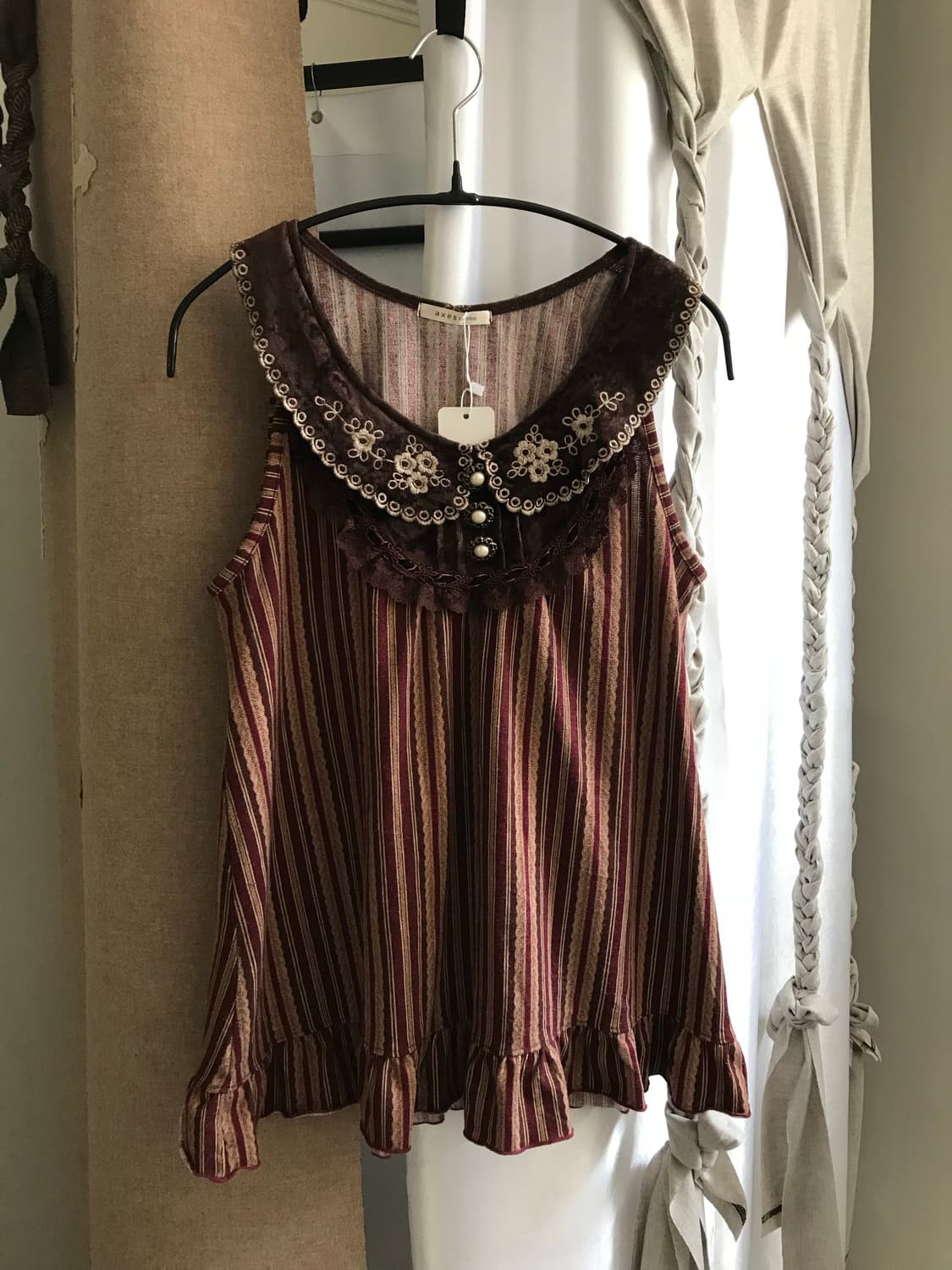 vintage pattern sleeveless 상품이미지1