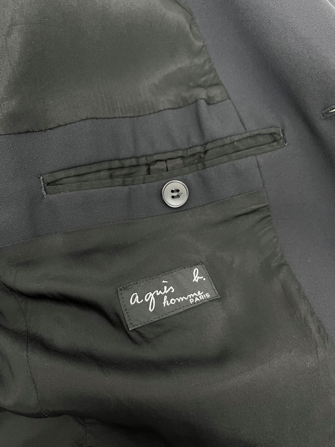 90s France Agnes.B 블레이저 상품이미지8