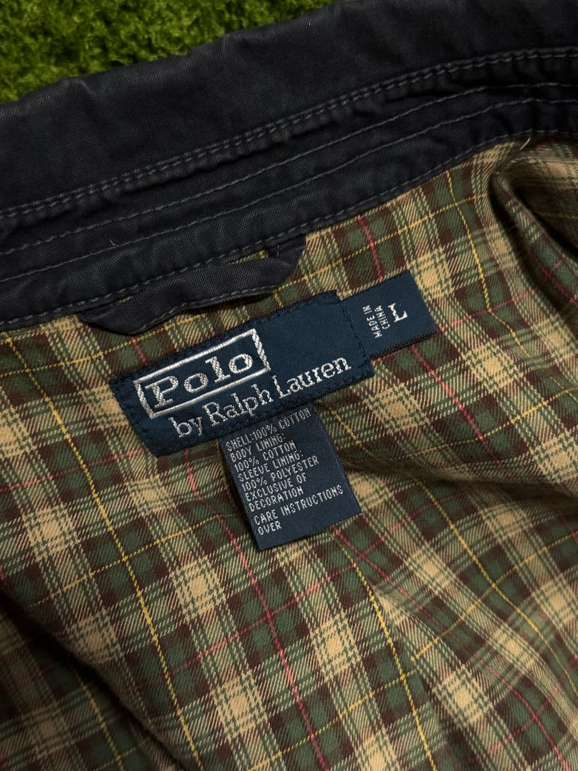 폴로 랄프로렌 스윙탑 헤링턴 필드 자켓 L 상품이미지6