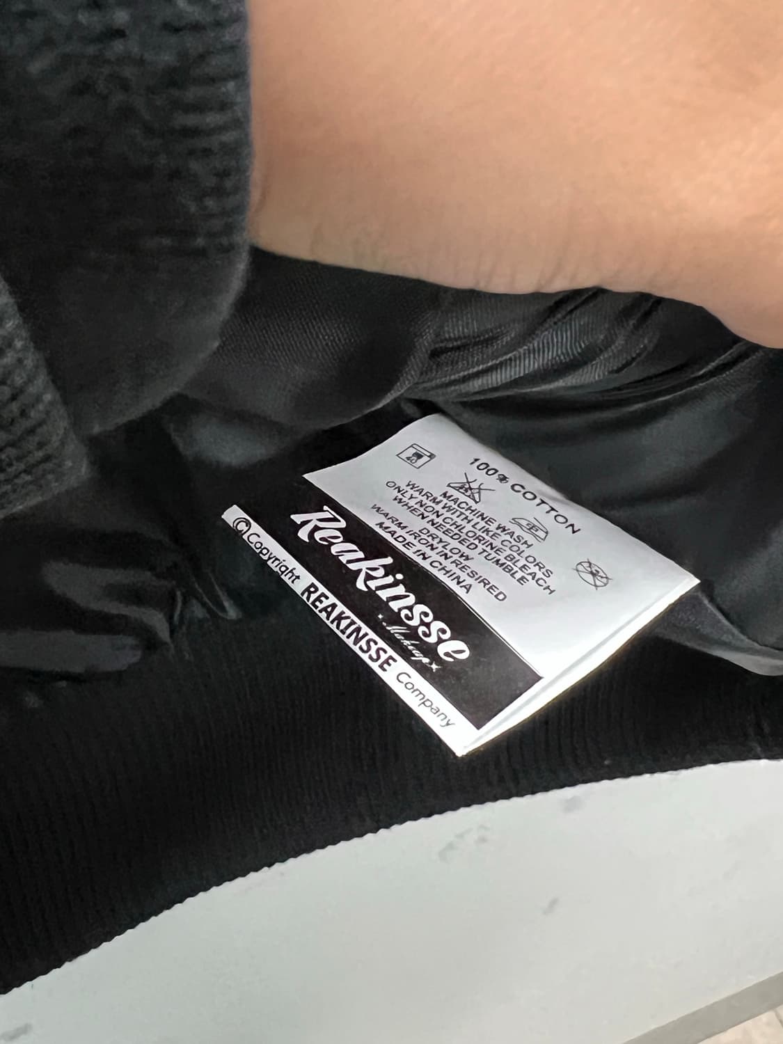 Reakinsse 오버핏 타이다이 레더 스트릿 푸퍼 패딩 자켓  상품이미지6