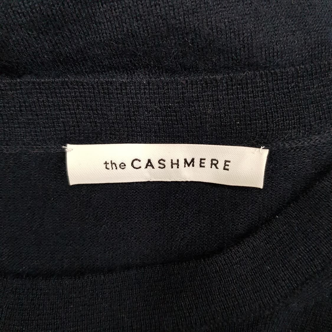 한섬 더캐시미어  캐시미어 100% 라운드 니트 F사이즈 상품이미지5