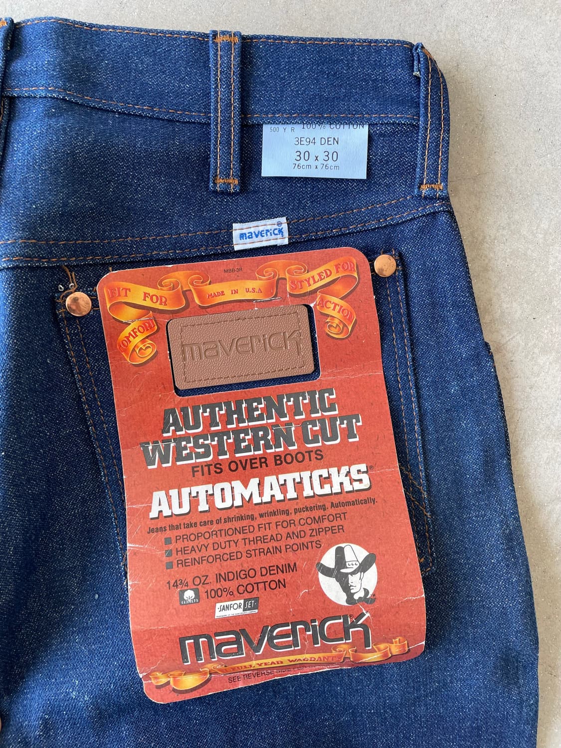 80’s Vintage Maverick Denim 상품이미지10