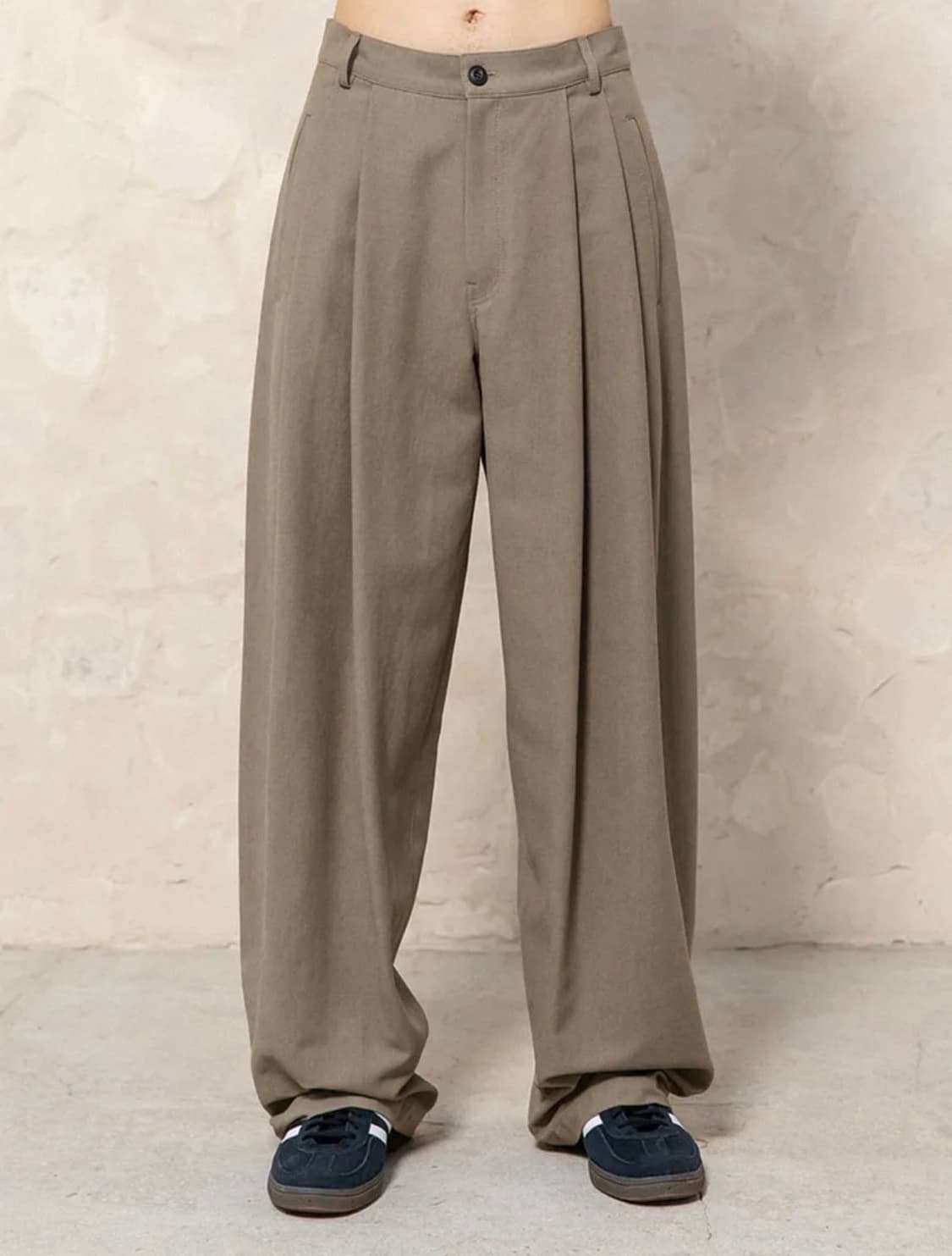 비긴202 워시드 코튼 도비팬츠 워시드베이지 3 상품이미지2