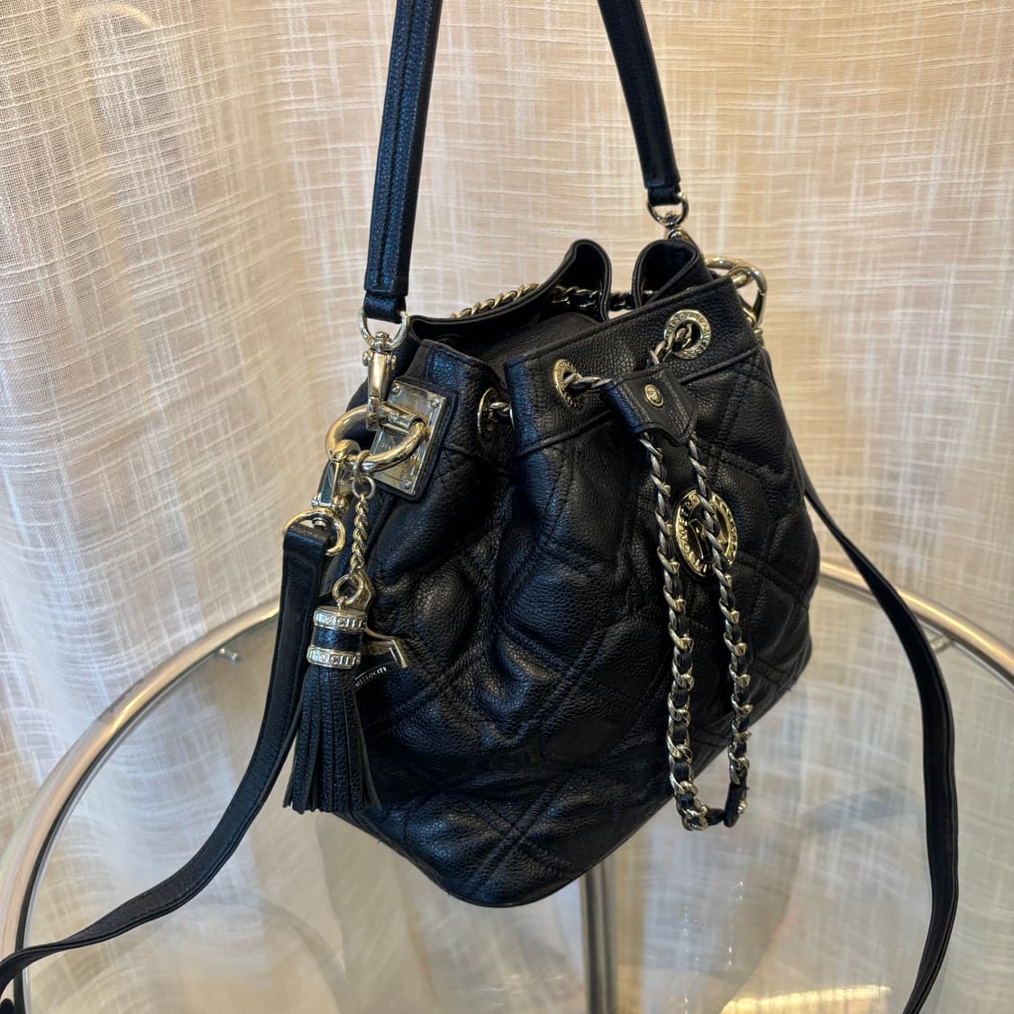 정품 메트로시티 퀄팅 복조리 토트백 크로스백 상품이미지7