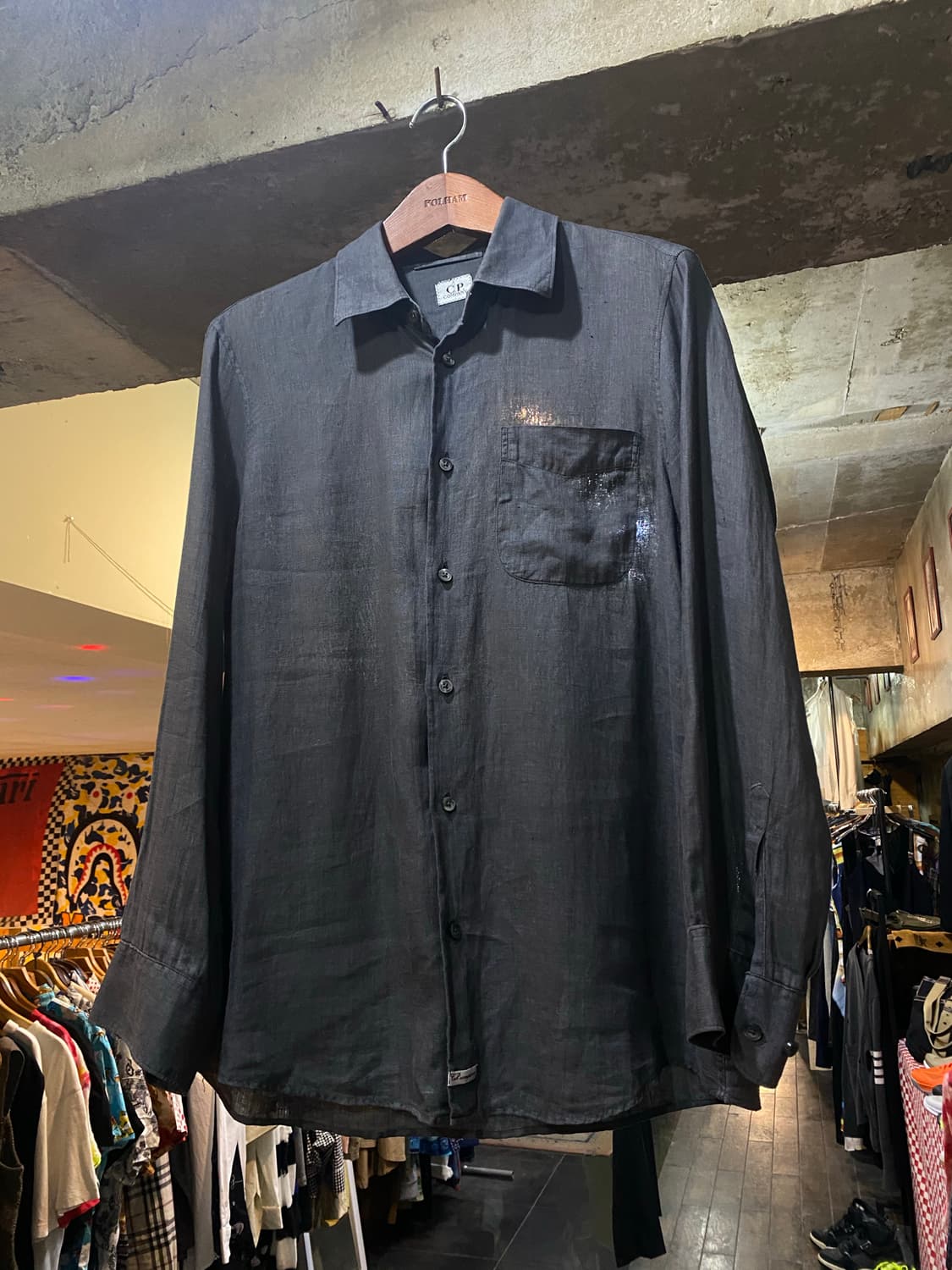 cp company cp컴퍼니 헴프원단 셔츠 L 상품이미지1