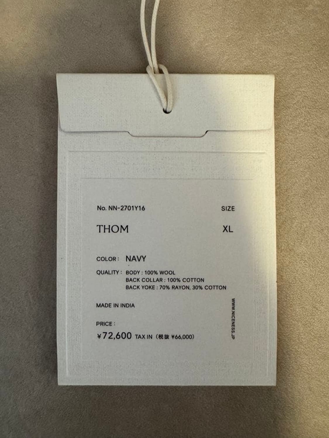 25aw THOM ombre check shirts 상품이미지5