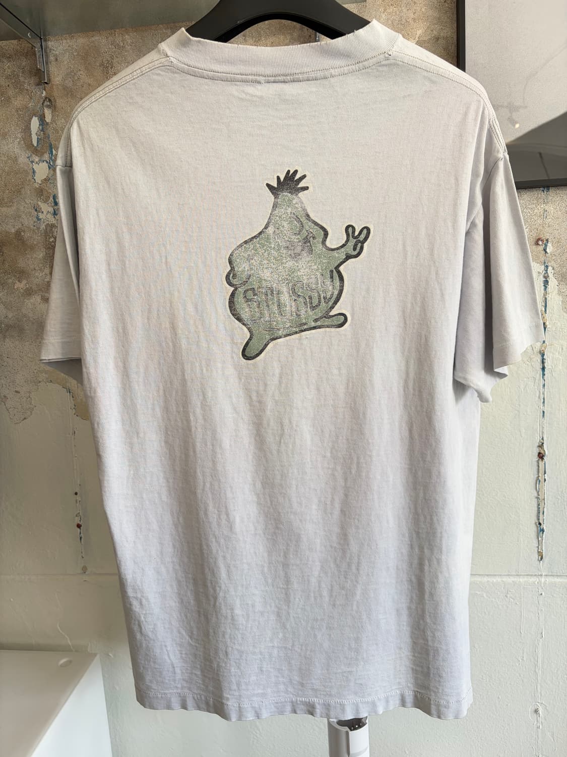 90s 스투시 blob 티셔츠 상품이미지5