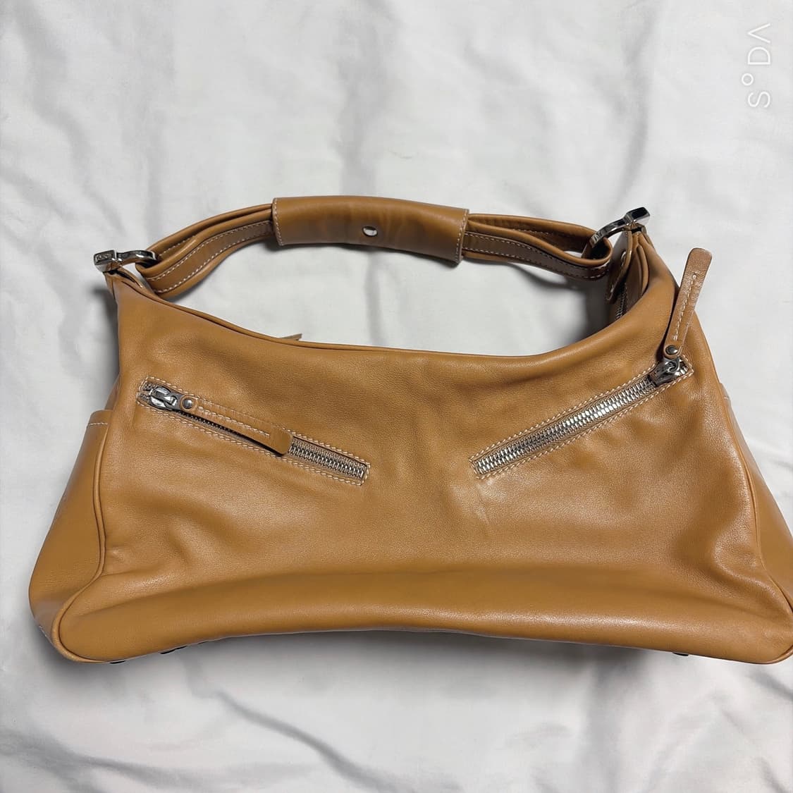 TODS 토즈 가죽 숄더백 브라운 상품이미지3