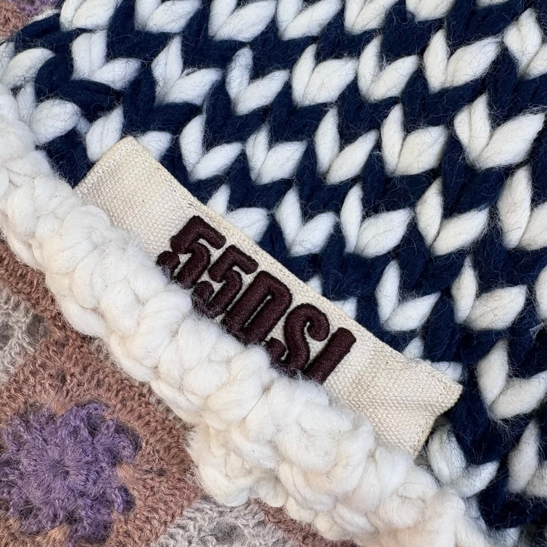 Diesel 디젤 코위찬 비니 니트 모자 made in ITALY 상품이미지2