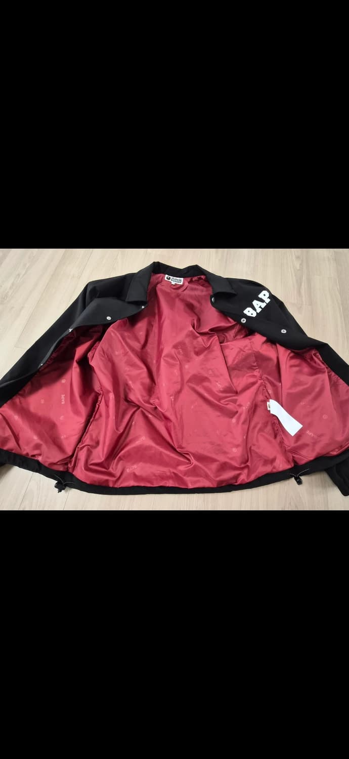 베이프 코치 자켓 블랙 S 상품이미지4