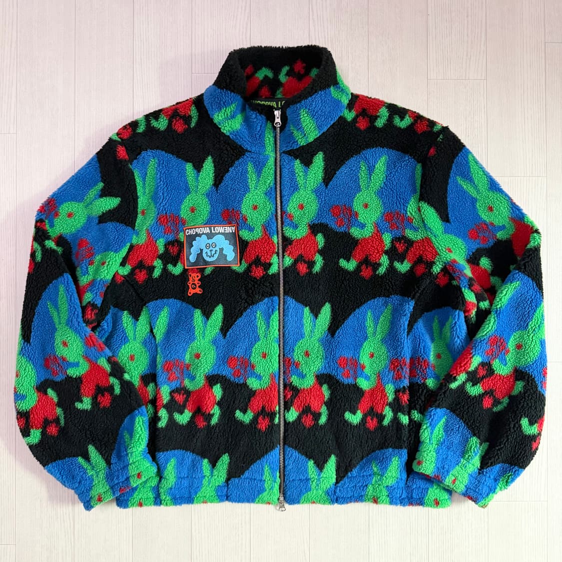 초포바 로위나 버니 오버사이즈 플리스 자켓 상품이미지1