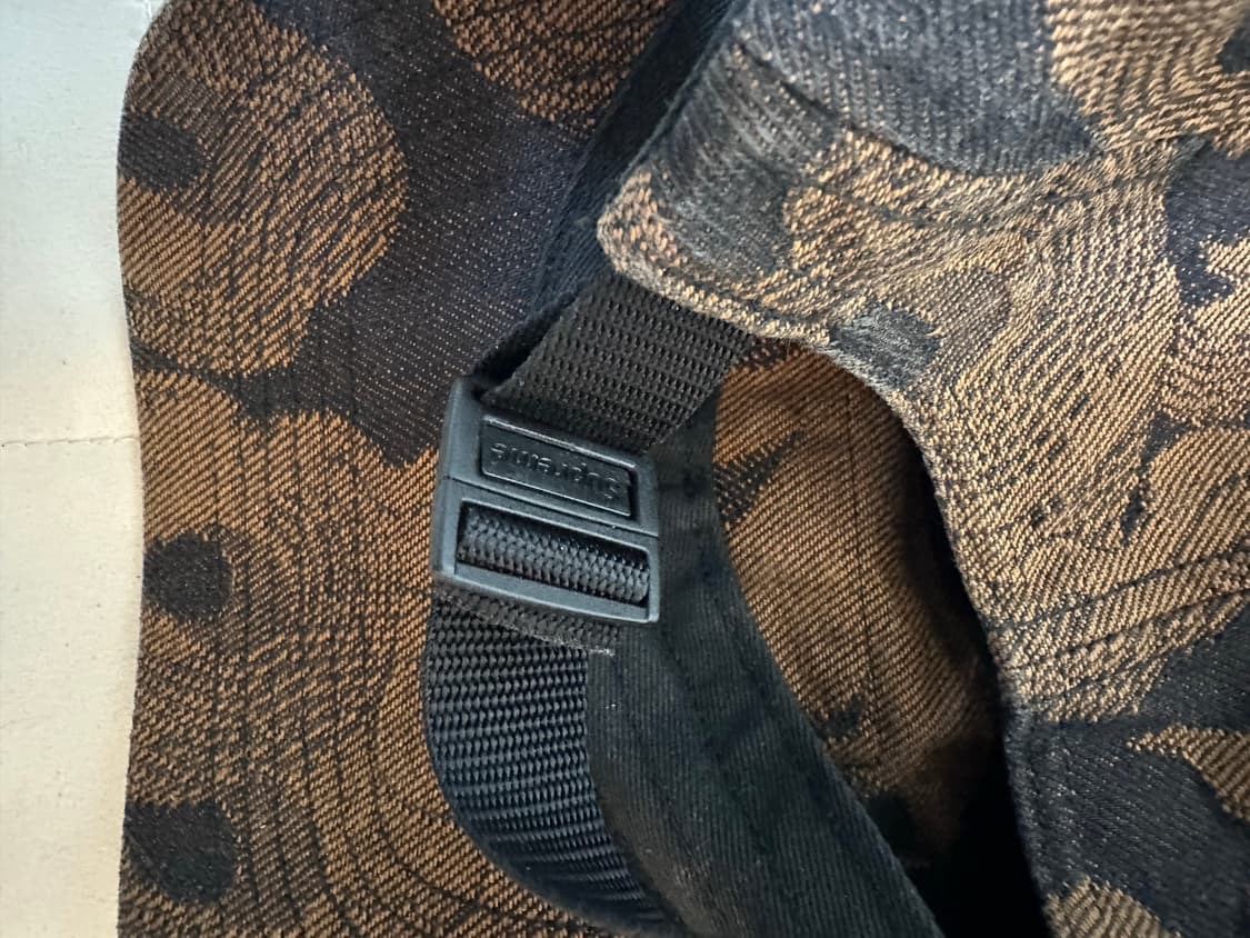 Supreme flame Jacquard denim campcap 상품이미지5