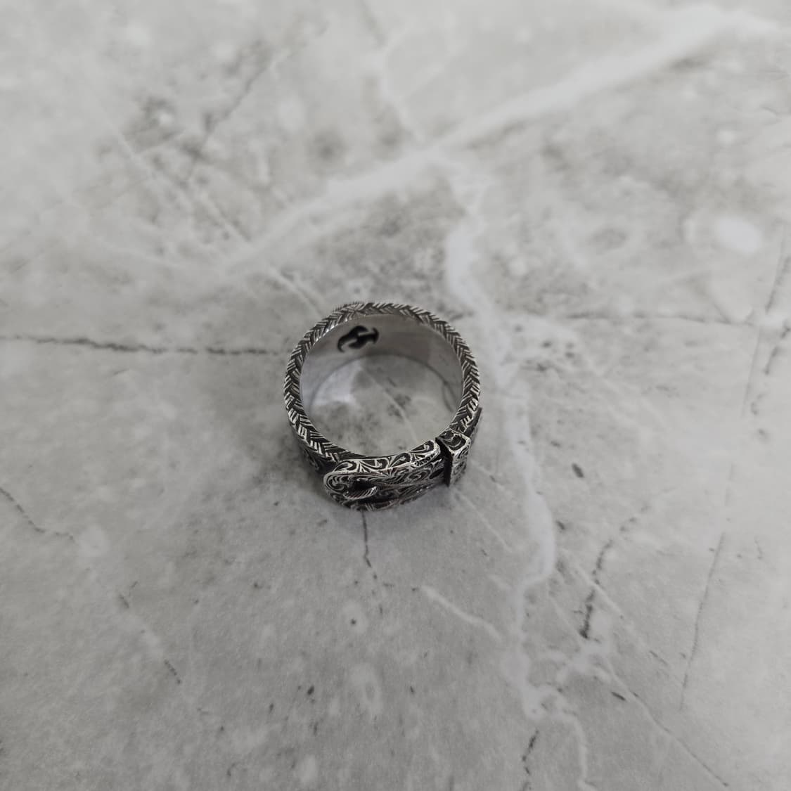 구찌 가든 버클 링 반지 22호 판매 상품이미지6