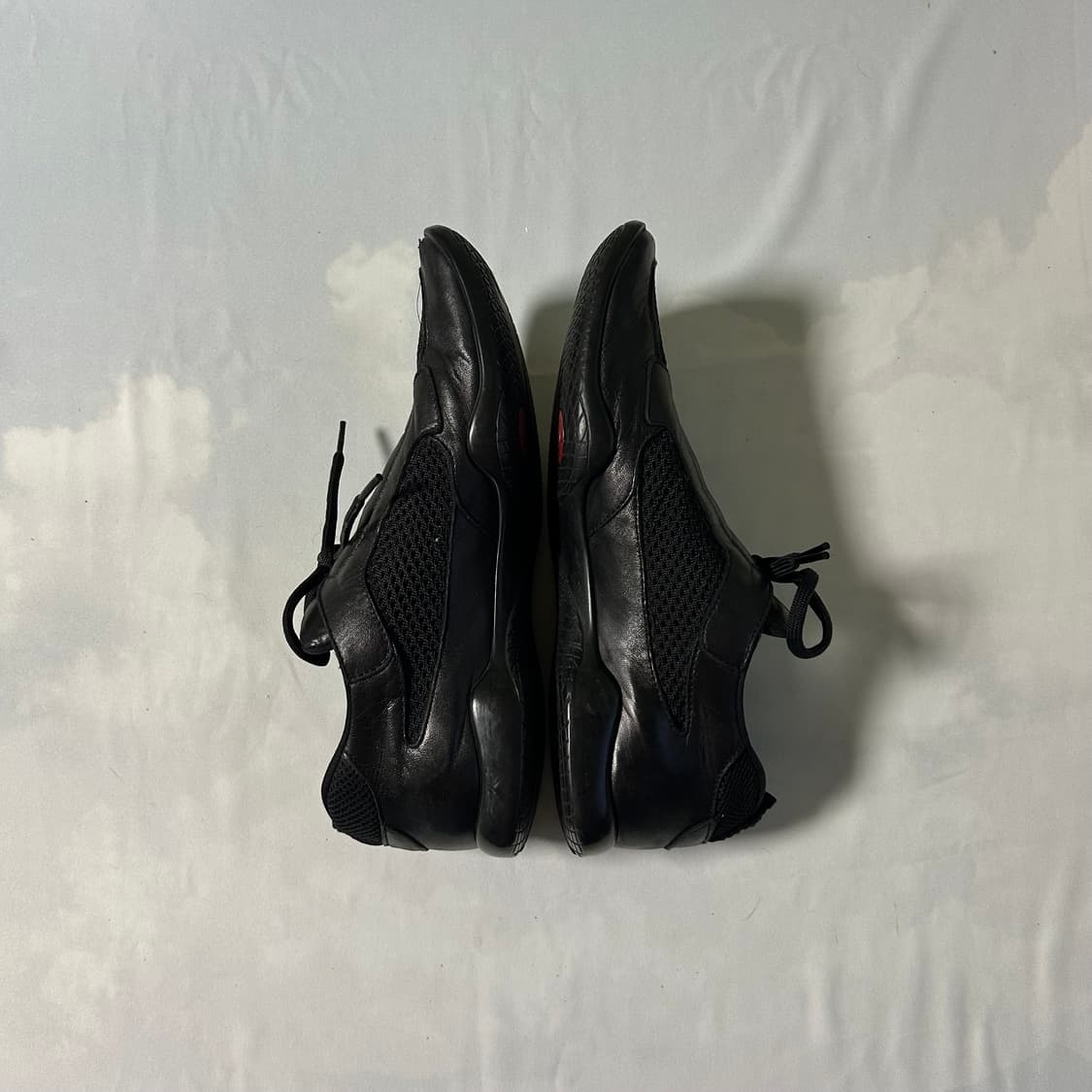 Prada sports mesh leather sneakers 상품이미지3