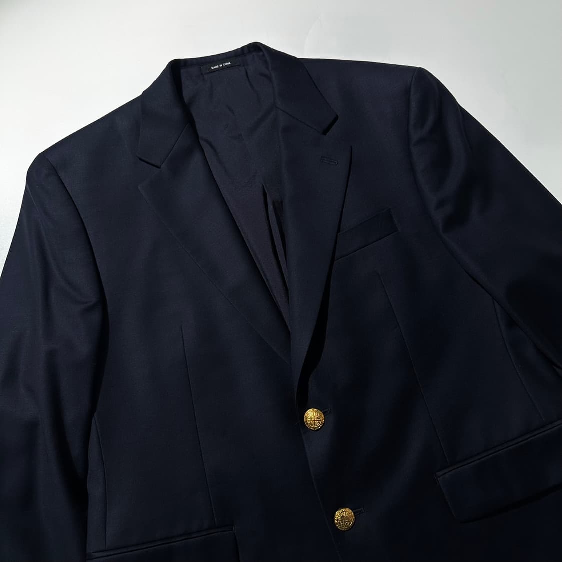 로렌 랄프로렌 금장버튼 싱글 2B 블레이저 자켓 네이비 상품이미지3