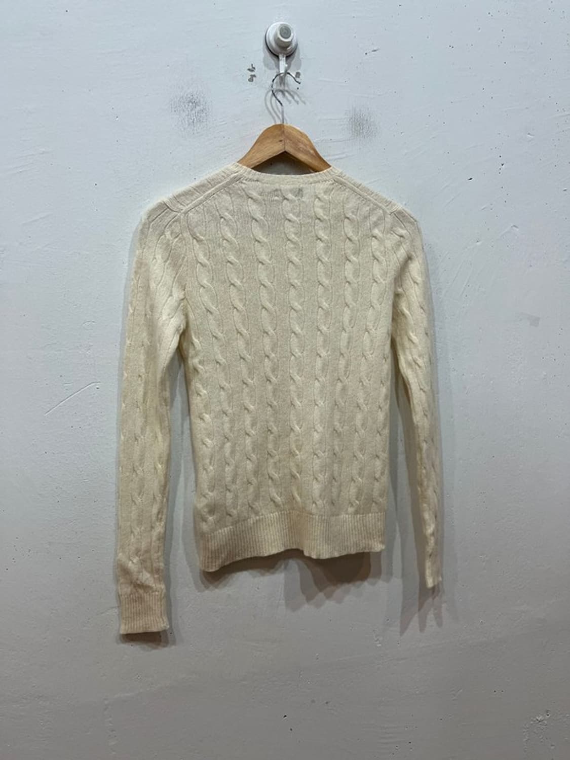 폴로랄프로렌 여성 울 캐시미어 케이블 니트 우먼즈 S 상품이미지3