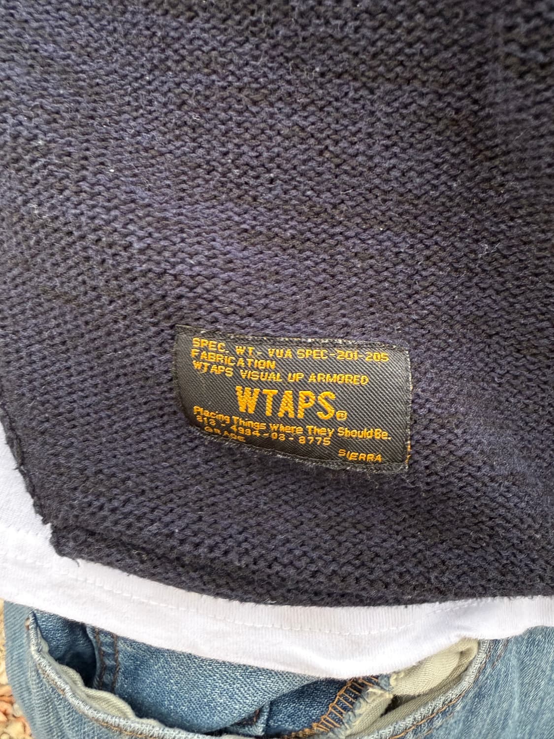 WTAPS 더블탭스 17AW 데끼 라운드 니트 상품이미지3