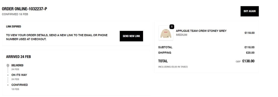 팔라스 맨투맨 새상품 상품이미지2